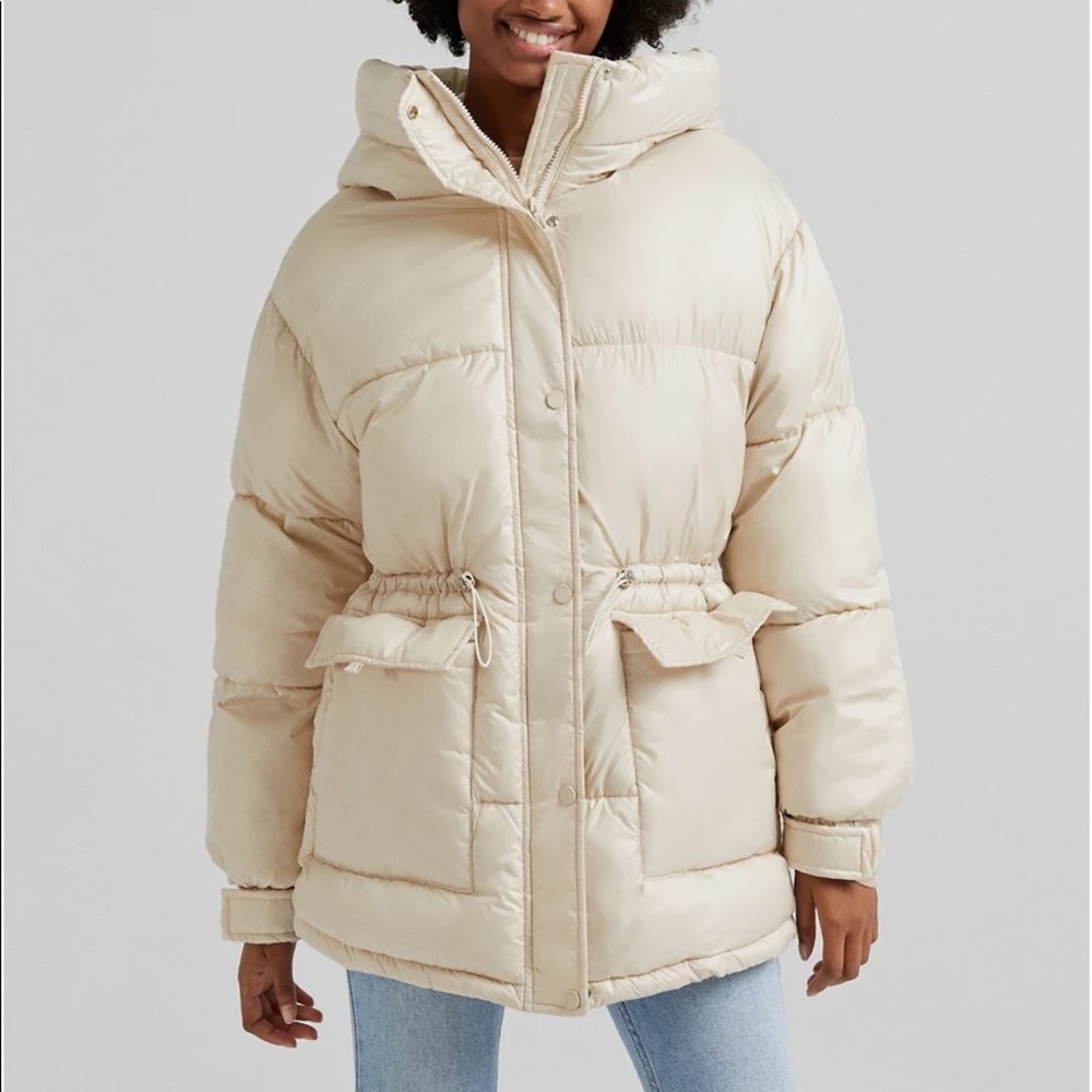 Bershka oversized padded jacket